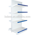 Best selling heavy duty store stainless steel shelves for sale/Standard double side back panel supermarket shelves and rack